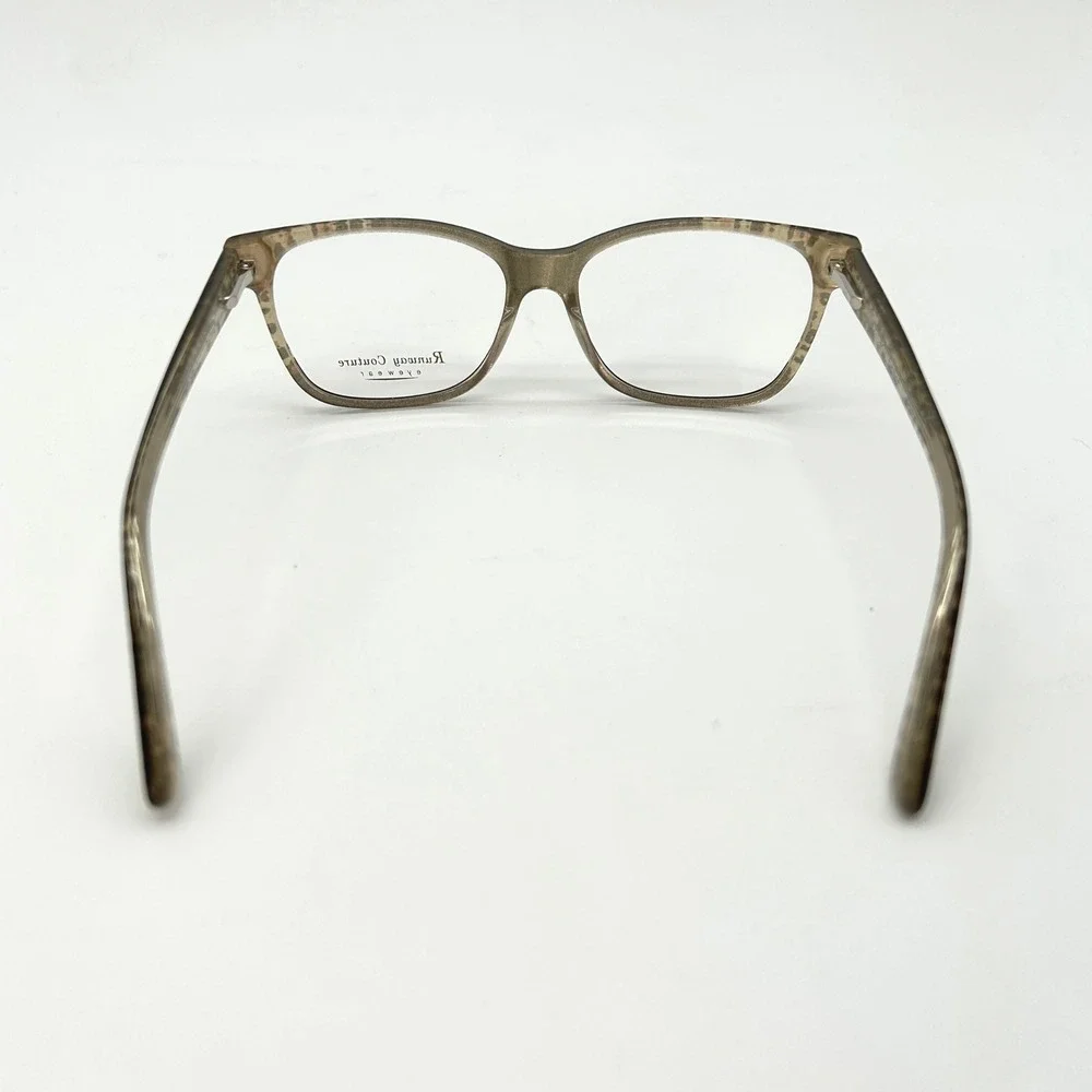 Womens Eyeglasses Frames Runway Couture RCE-305 Size 53-15-135 Leopard Print NEW